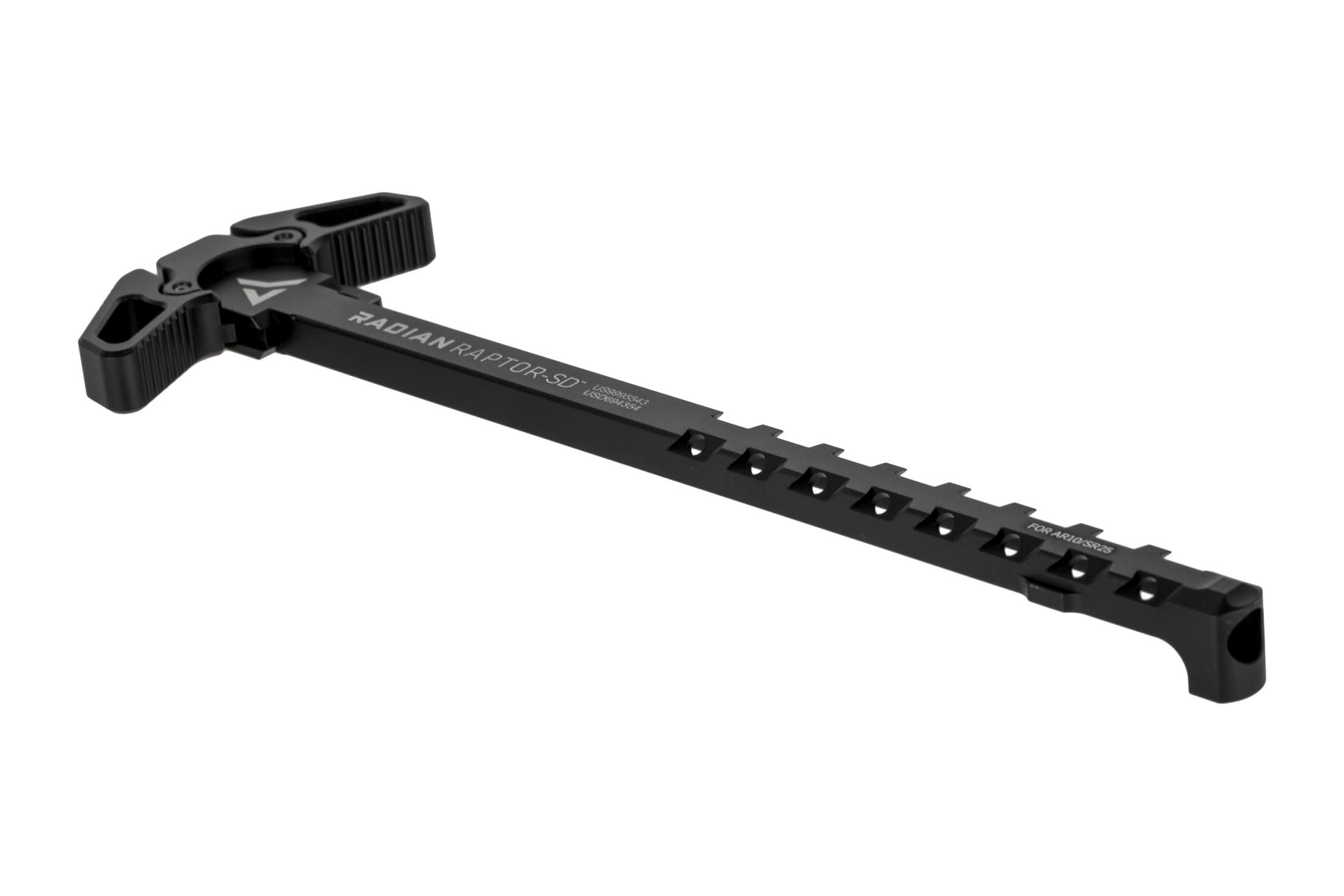 Radian Weapons Raptor-SD Ambidextrous AR-10/SR-25 Charging Handle, Black - R0012